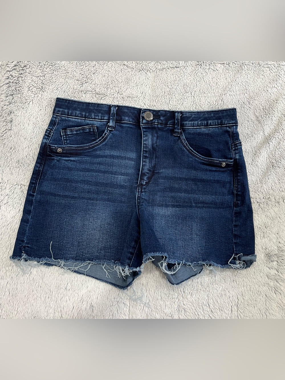 Wit & Wisdom Dark Blue Denim Jean Shorts